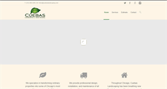 Desktop Screenshot of cuebaslandscaping.com