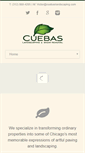 Mobile Screenshot of cuebaslandscaping.com